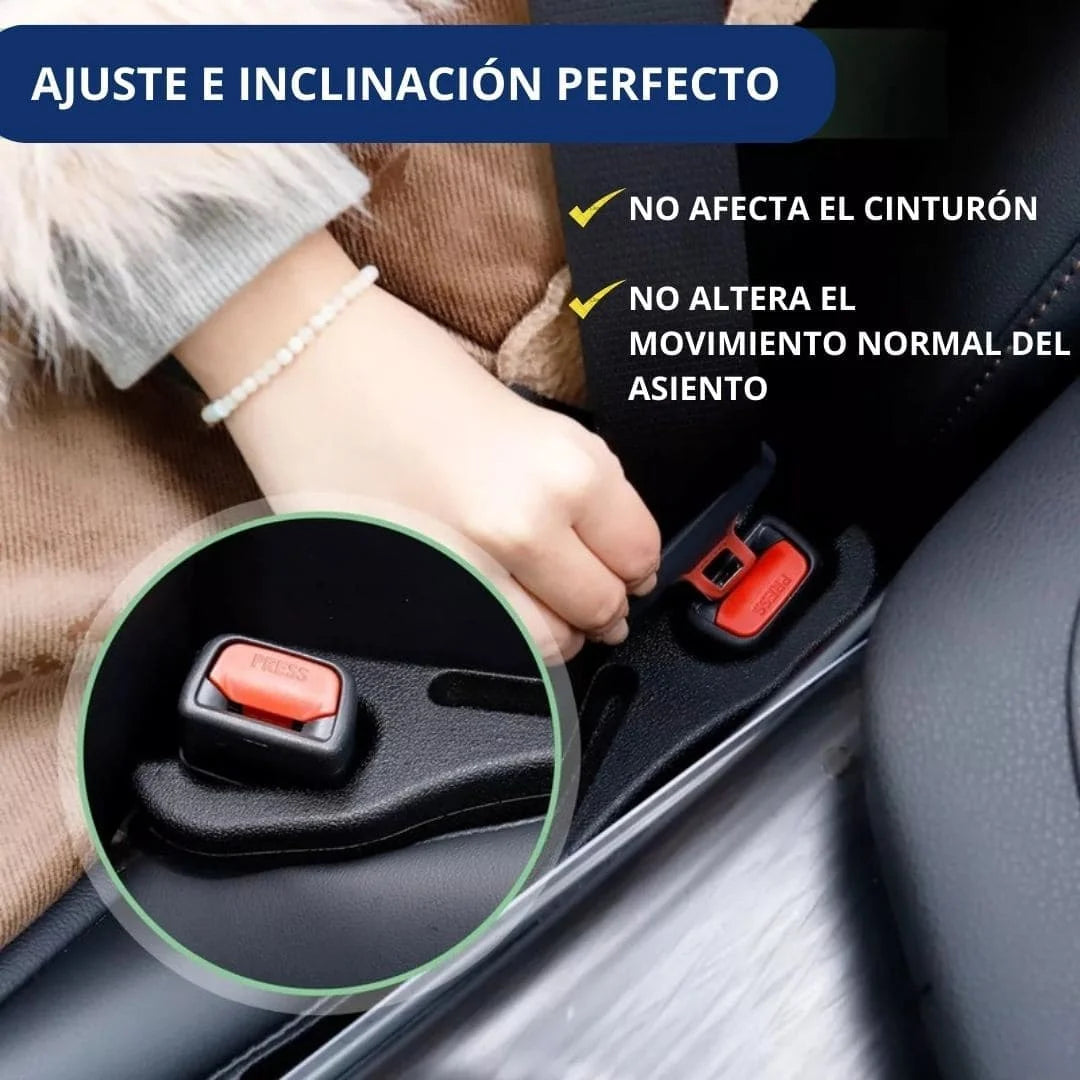 Bloqueador Universal De Espacios De Asiento Auto (Kit X 2 Unidades)