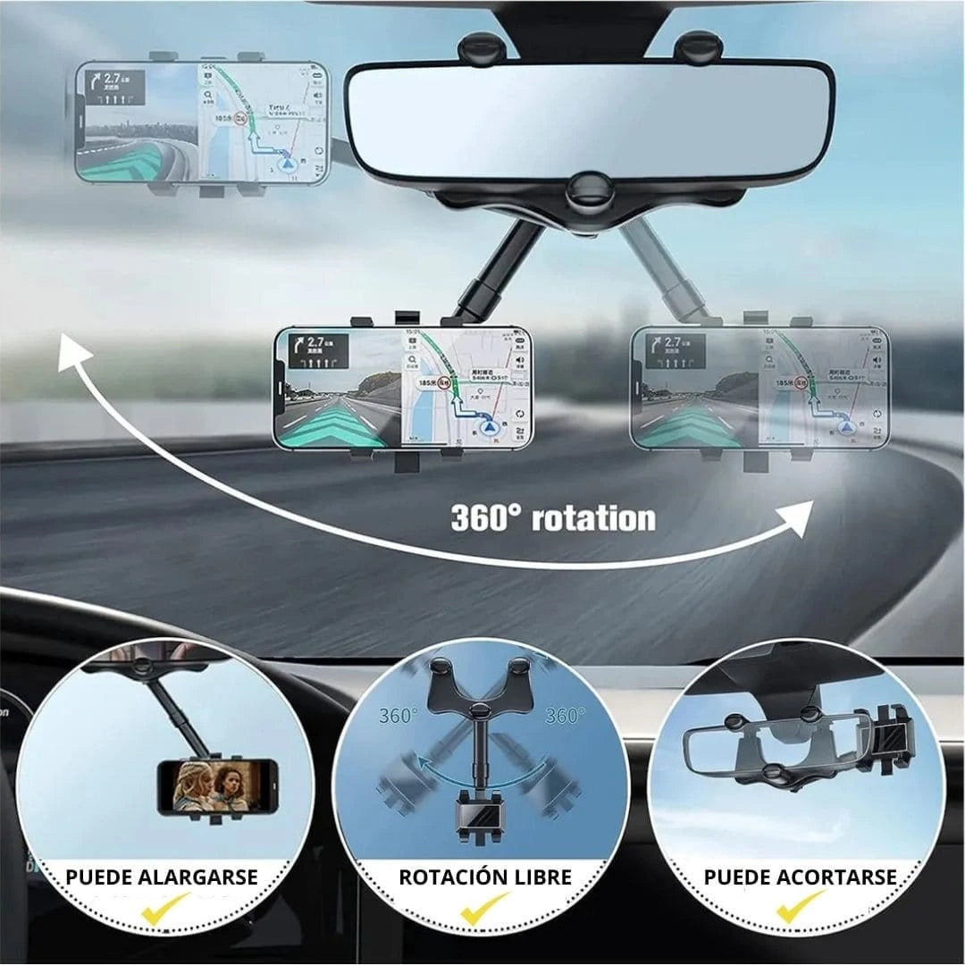 Soporte Holder De Celular Para Carro 360°