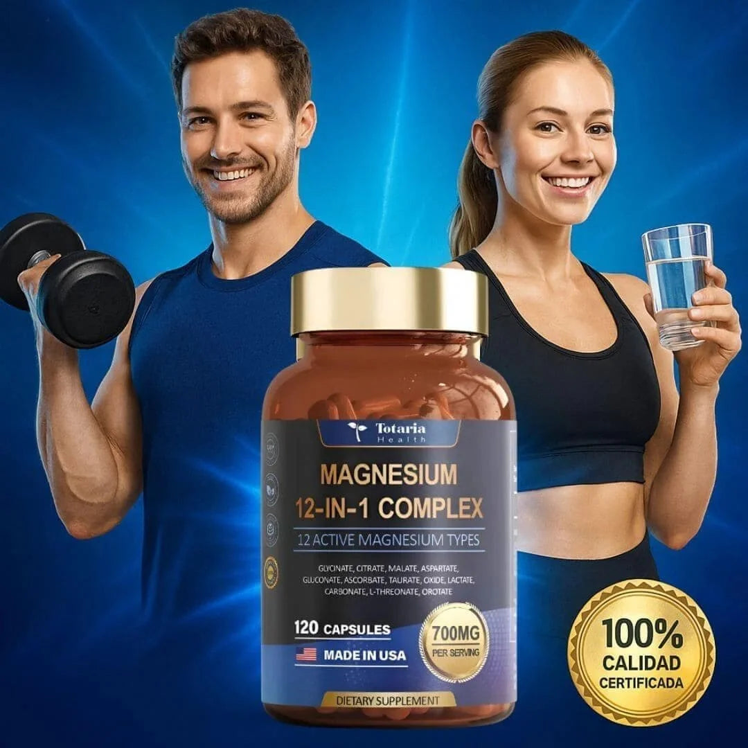 Magnesio Complex 12 En 1 (120 Capsulas)