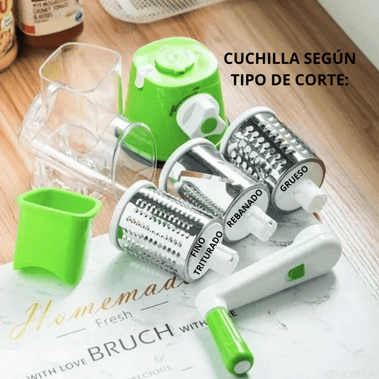Molino Multiusos Rallador-Picador-Rebanador (Cocina)