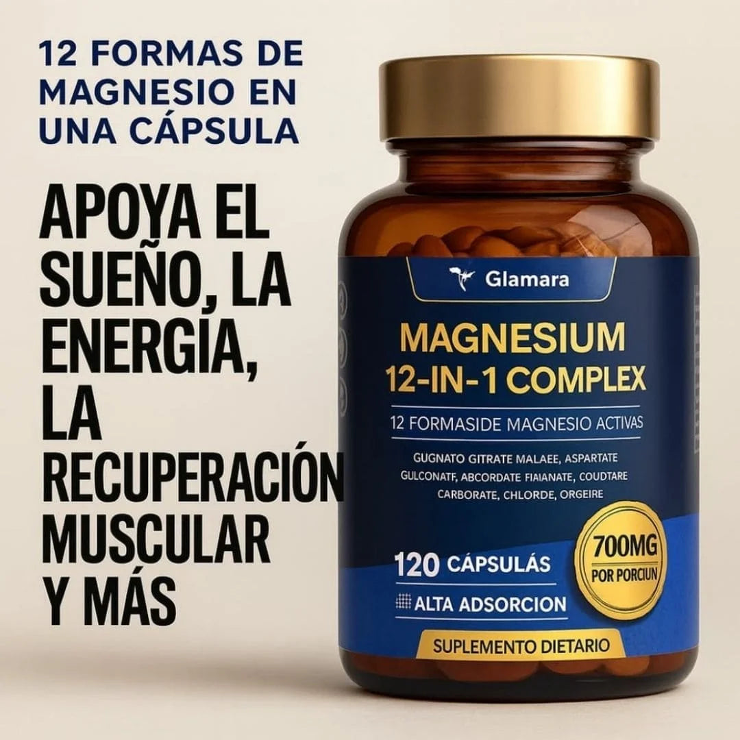 Magnesio Complex 12 En 1 (120 Capsulas)