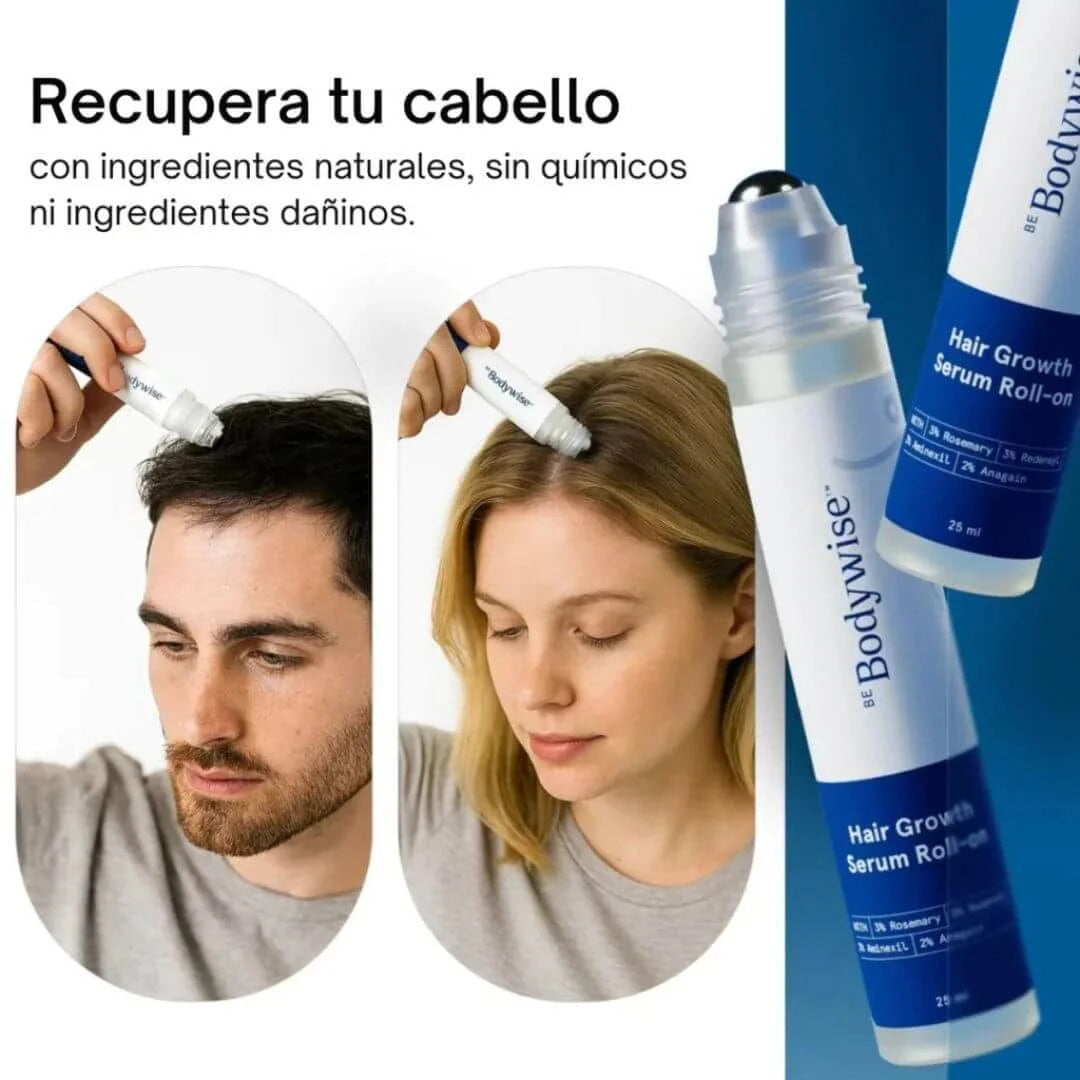 Bodywise – Serum De Crecimiento Capilar y Barba