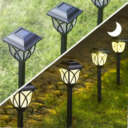 Lampara Solar De Exteriores Tipo Farol (PROMO 2X1)