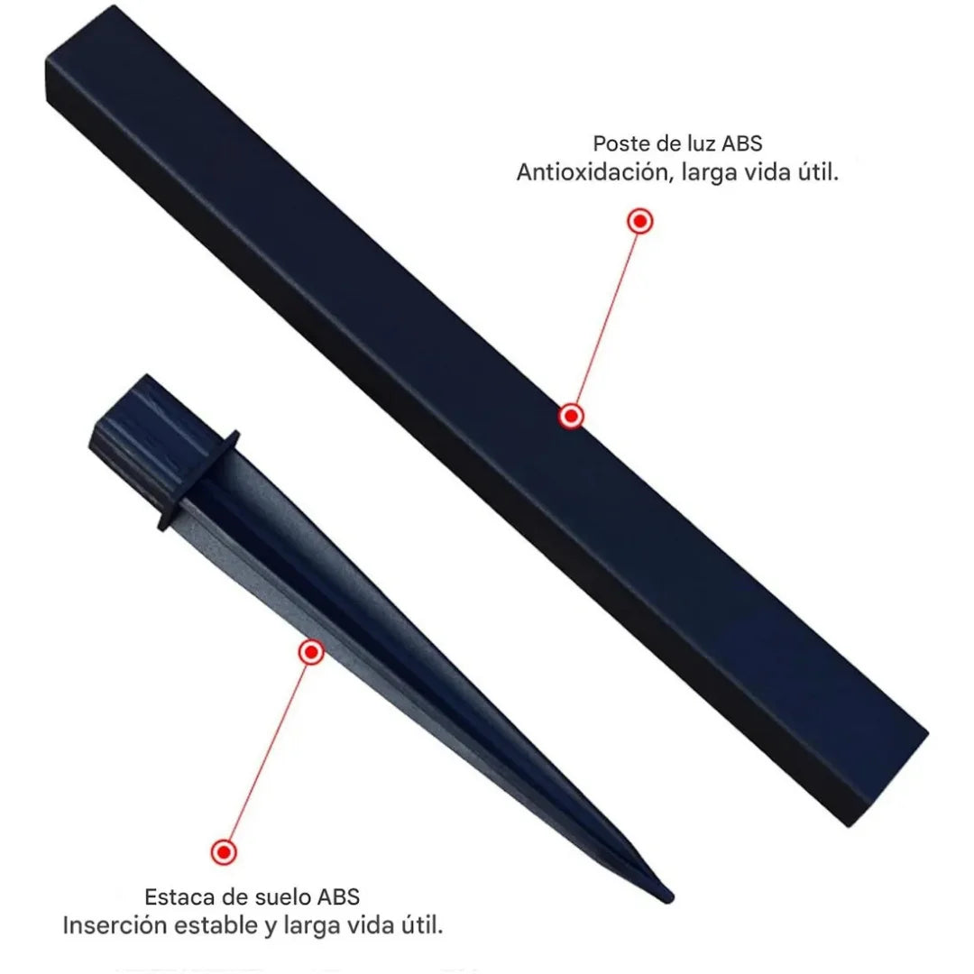 Lampara Solar De Exteriores Tipo Farol (PROMO 2X1)