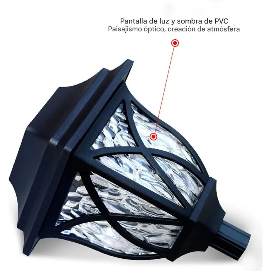 Lampara Solar De Exteriores Tipo Farol (PROMO 2X1)
