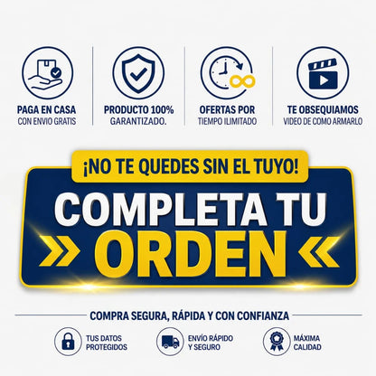 Real Shower™ - Cabezal Presurizado, Filtro Purificador, Relajante Masajeador Spa