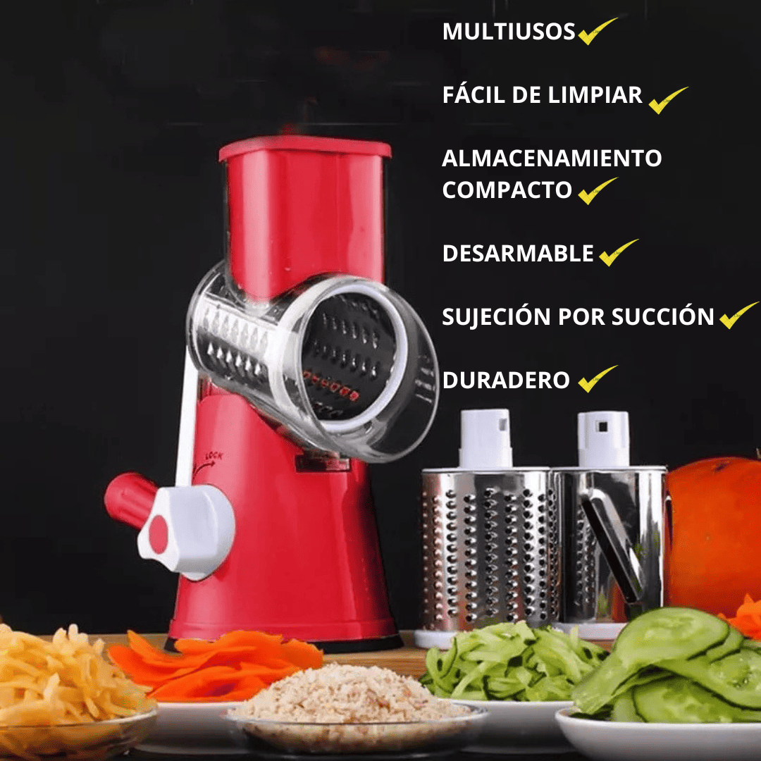Molino Multiusos Rallador-Picador-Rebanador (Cocina)