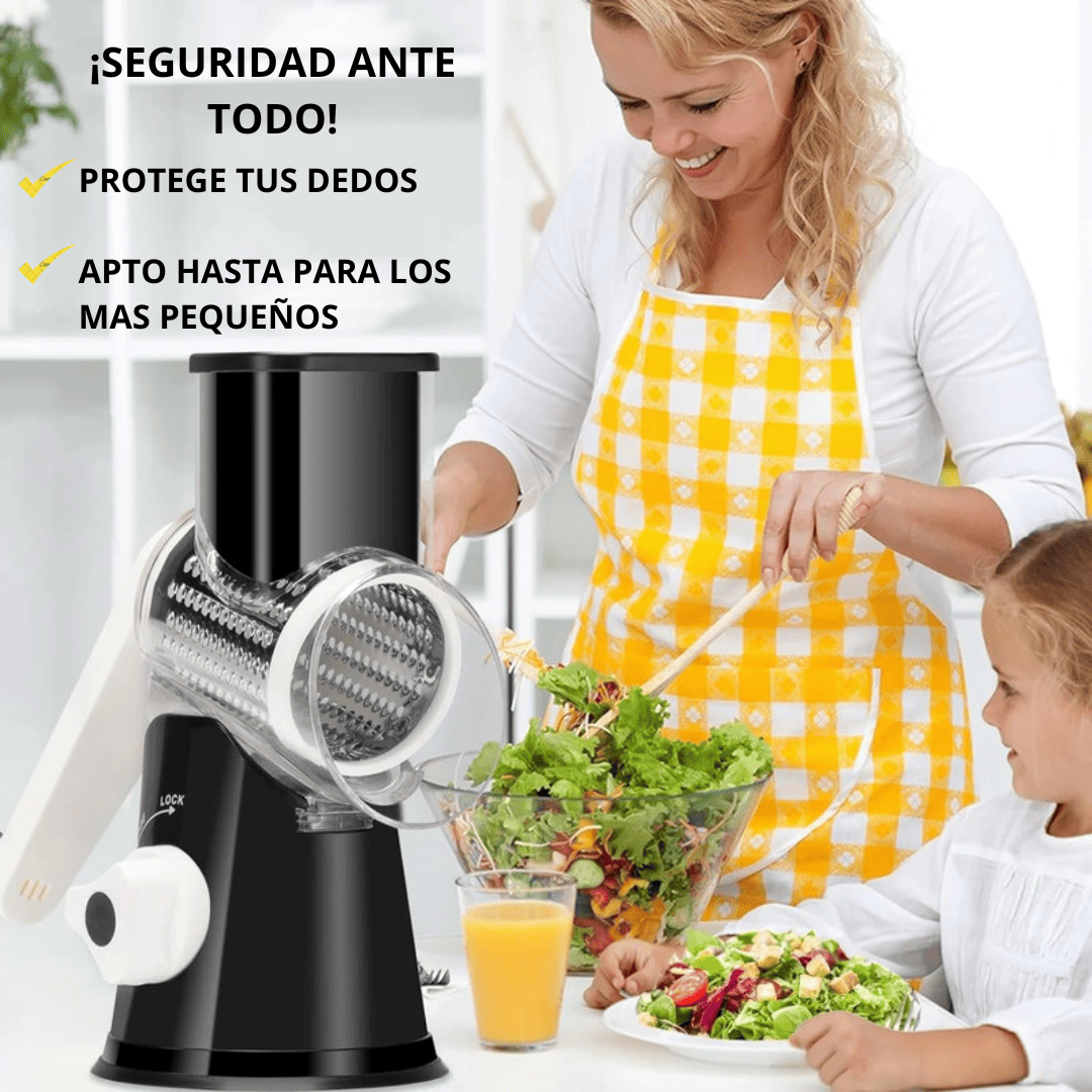 Molino Multiusos Rallador-Picador-Rebanador (Cocina)